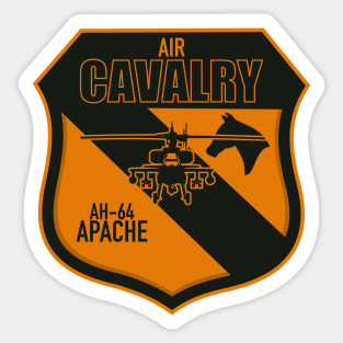 AH-64 Apache Air Cav Sticker